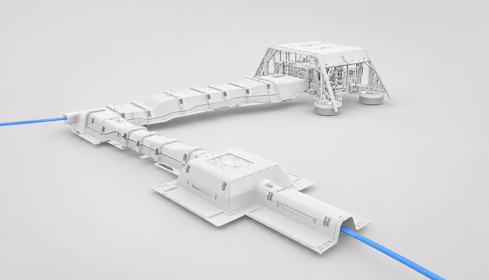 Integrated template structure in the operational twin